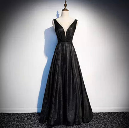 Shiny Prom Dress | Sparkly Dress | Prom Dress | Minimalist Dress | Evening Gown | Glitter | Tulle | Tutu | Formal Dress |